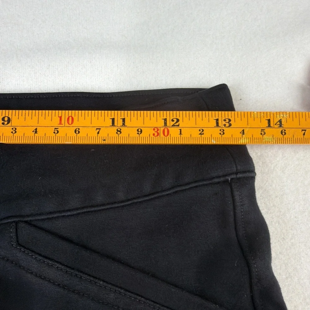 SPANX Women's Black Slim Straight Pants S/P Stretch Pull On Shaping